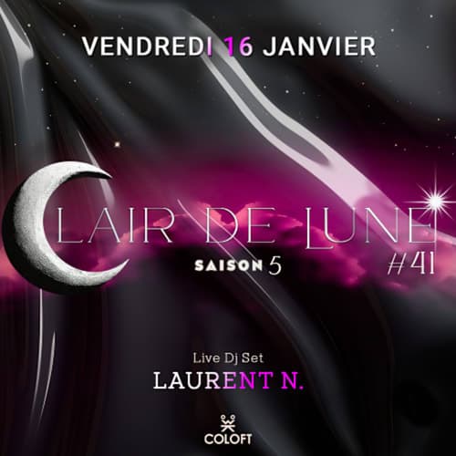 Laurent N. Live Dj Set @ Clair de Lune #41 (Electro)